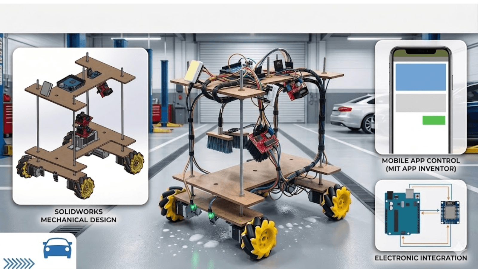 Autonomous Car Wash Robot