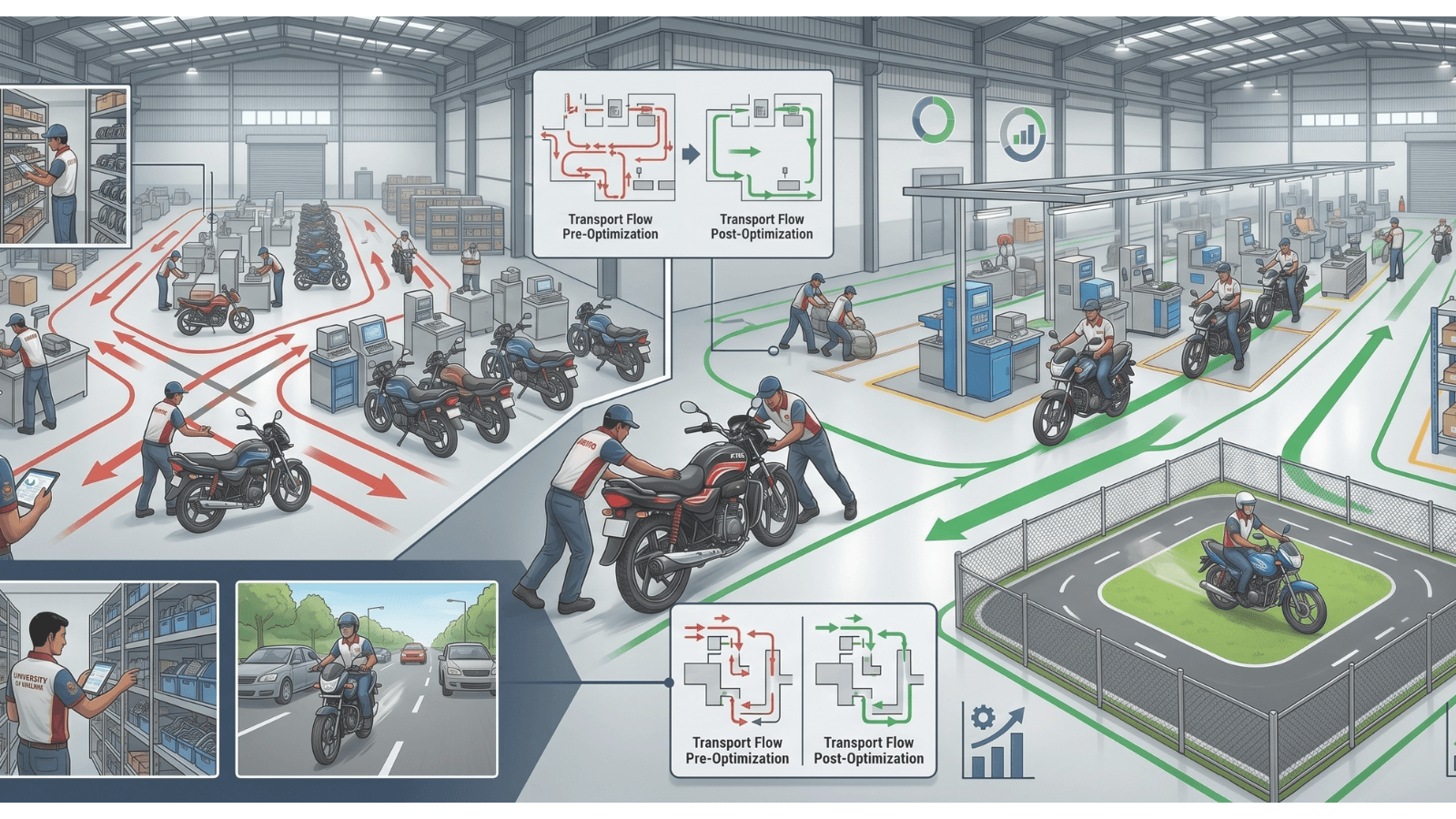 Industrial Engineering - Based Productivity & Layout Optimization: A Case Study