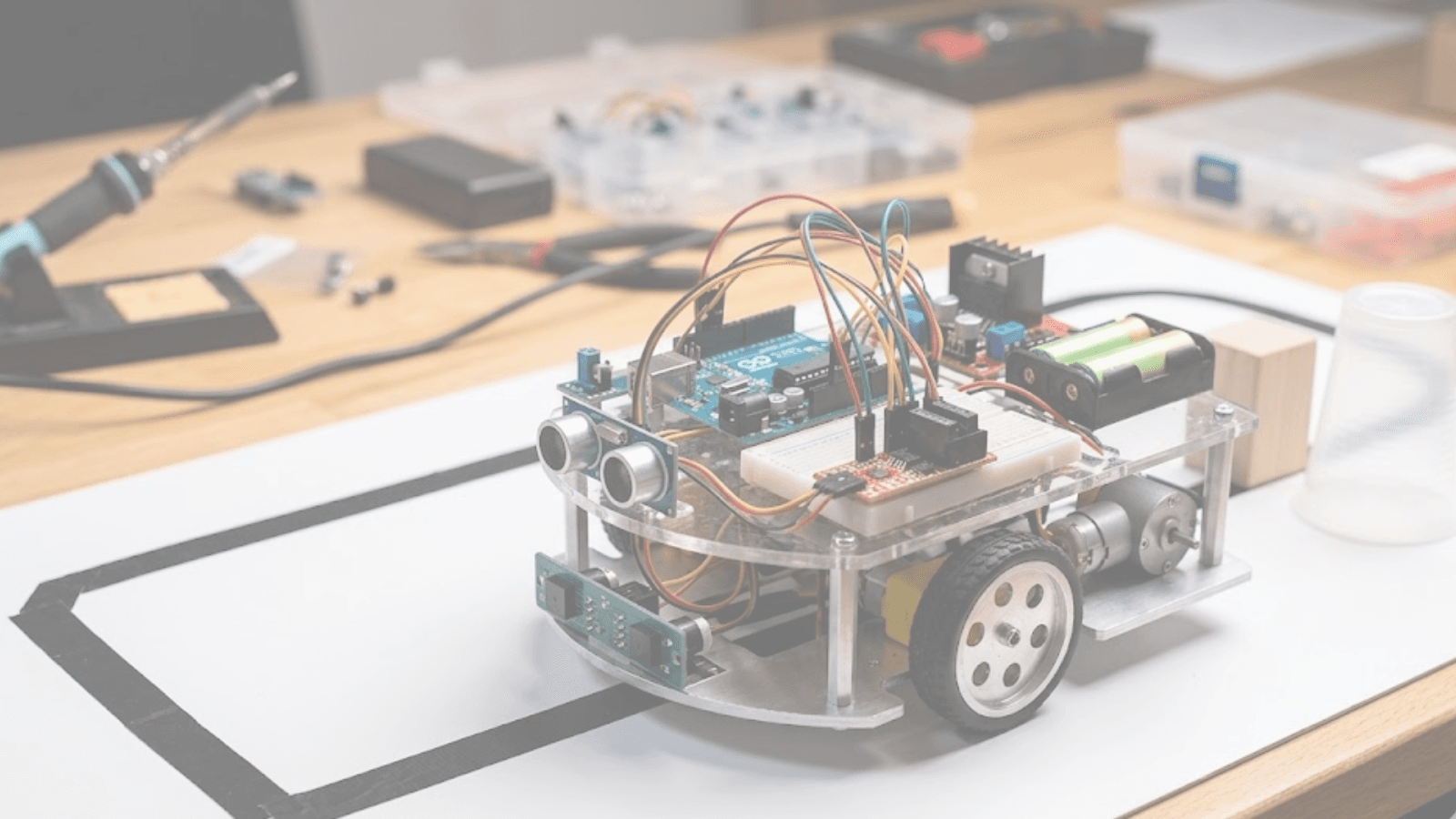 Autonomous Robot — Path Following & Obstacle Avoidance